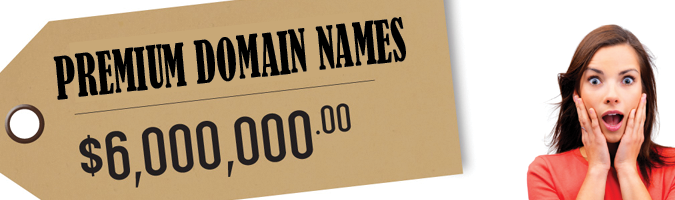 premium domain names values