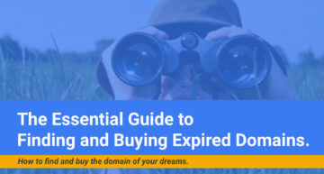 The Essential Guide to Finding and Buying Expired Domains.
