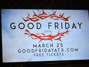 Good Friday in Austin, Texas