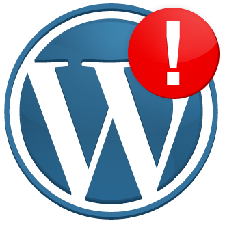 wordpress-error