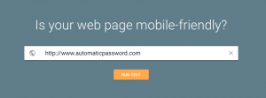 AutomaticPassword.com Mobile-Friendly Tool Test
