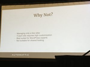 WordPress Why Not Multisite?