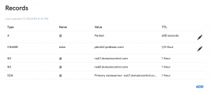 Podbean Custom Domain - CNAME Record at GoDaddy