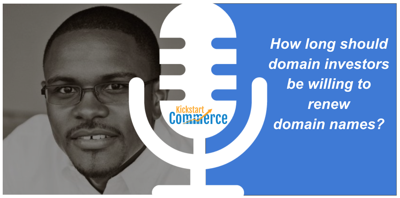 How long should domain investors be willing to renew domain names?