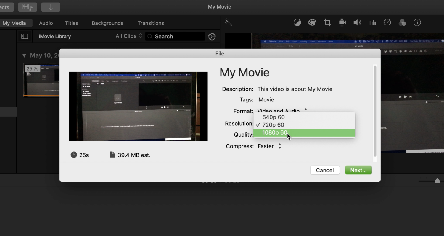 4k video downloader to imovie